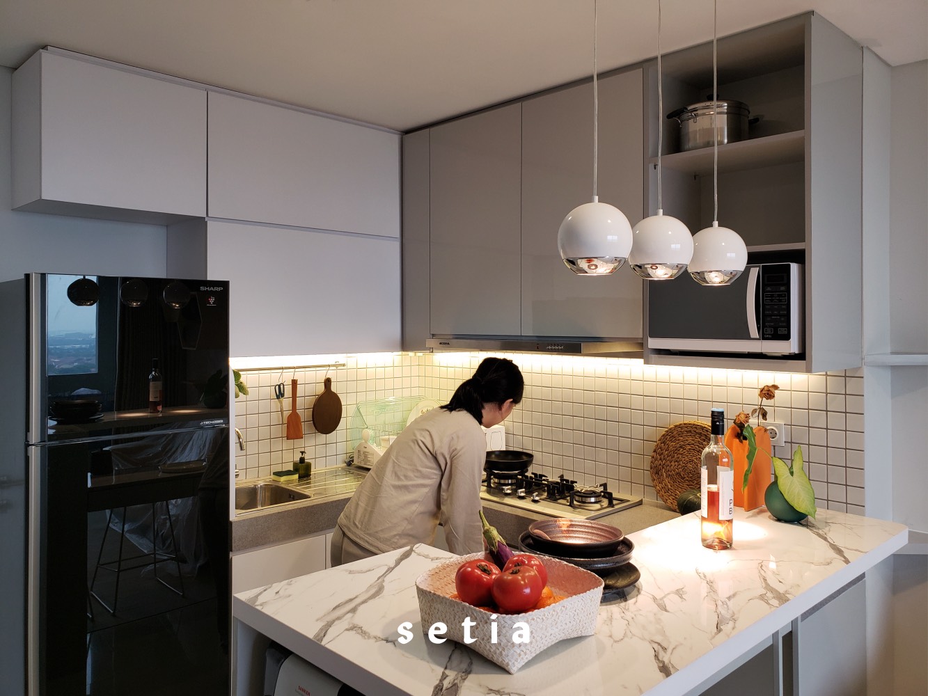 Kitchen Set Custom Studio Setia