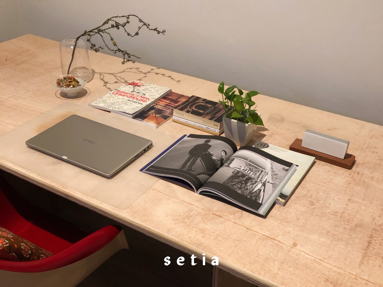 Meja Kerja Custom Studio Setia